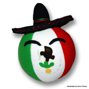 Mexicoball with sombrero