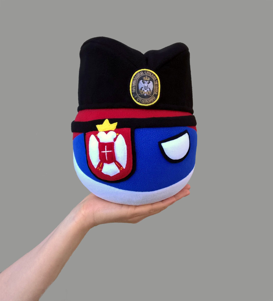 Serbiaball With Chetnik Cap 2