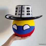 Colombiaball With Traditional Hat