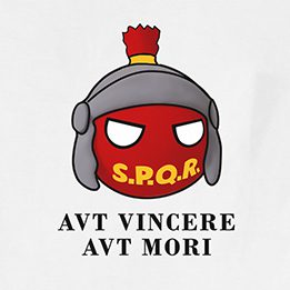 T-Shirt Avt Vincere Avt Mori (SPQR)