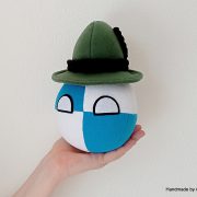 Bavariaball in a traditional hat (small version)