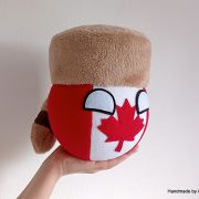 Canadaball with Light-Colored Coonskin Cap