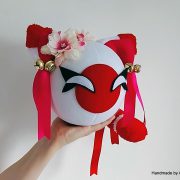 Japan Ball with cat ears