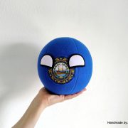 Two New Hampshire countryballs