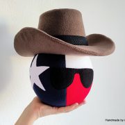 Texasball in a cowboy hat