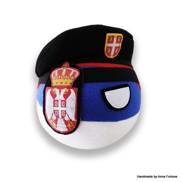 Serbia Ball an army beret (small version)