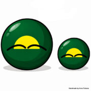 4 Green Customballs – 2 Designs