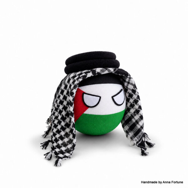Palestineball in a Keffiyeh (small version)